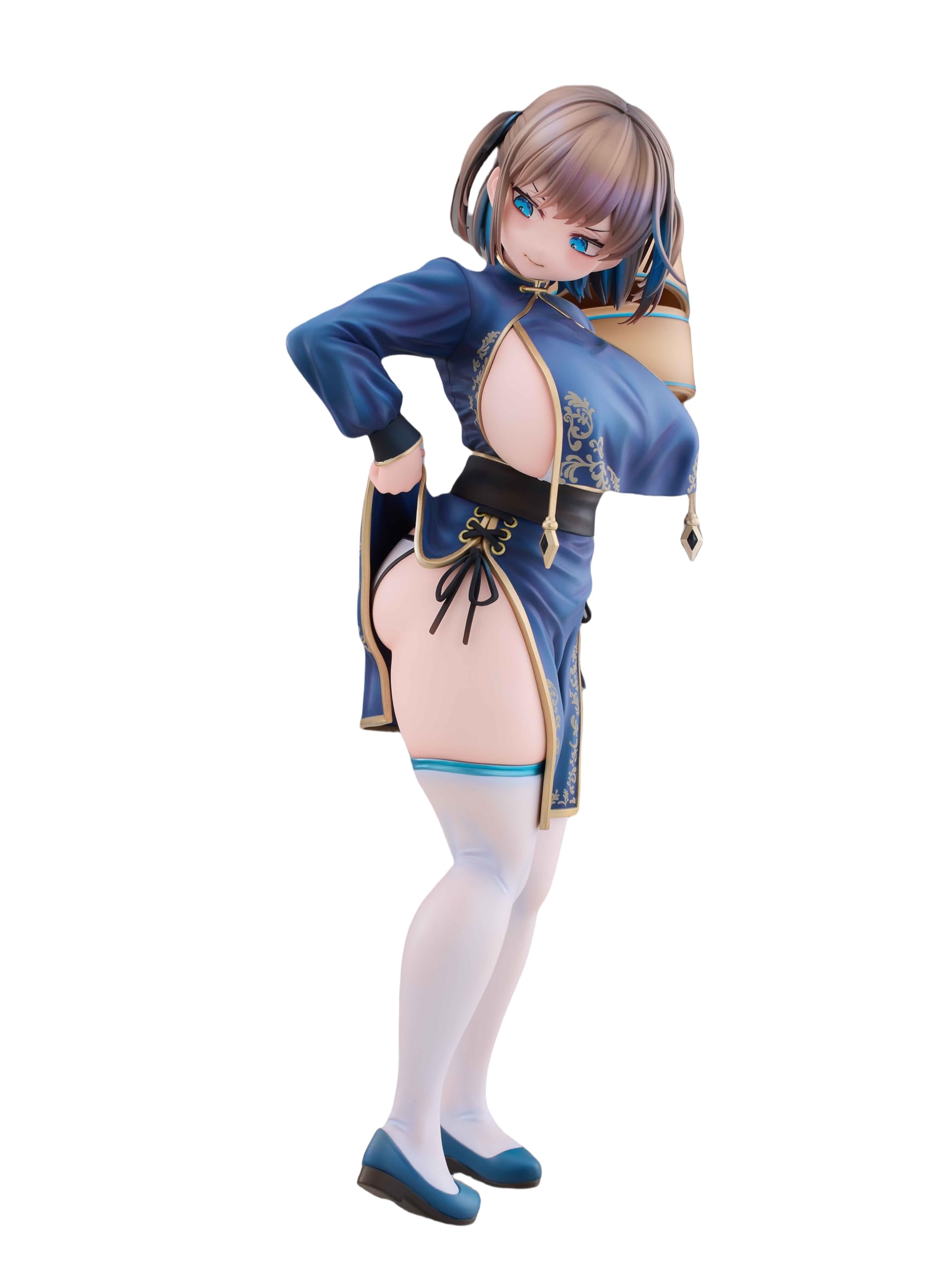 

Оригинальная иллюстрация Ранфу Сэнсэя Manjuu Musume Tsumugu Делюкс-издание масштаб 1/7 ПВХ и АБС раскрашенная готовая фигурка