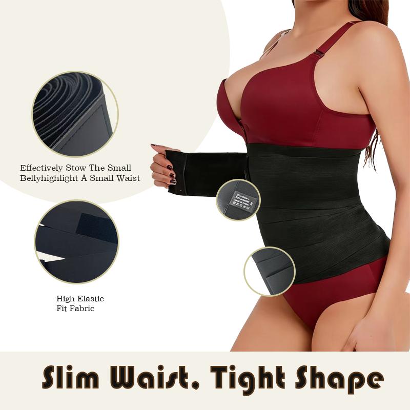 Hot Sale 4 Meter 5 Meter 6 Meter 12.5CM Bandage Waist Trainer Flattening Abdomen Postpartum Belly Wrap for Women Lower Belly Fat