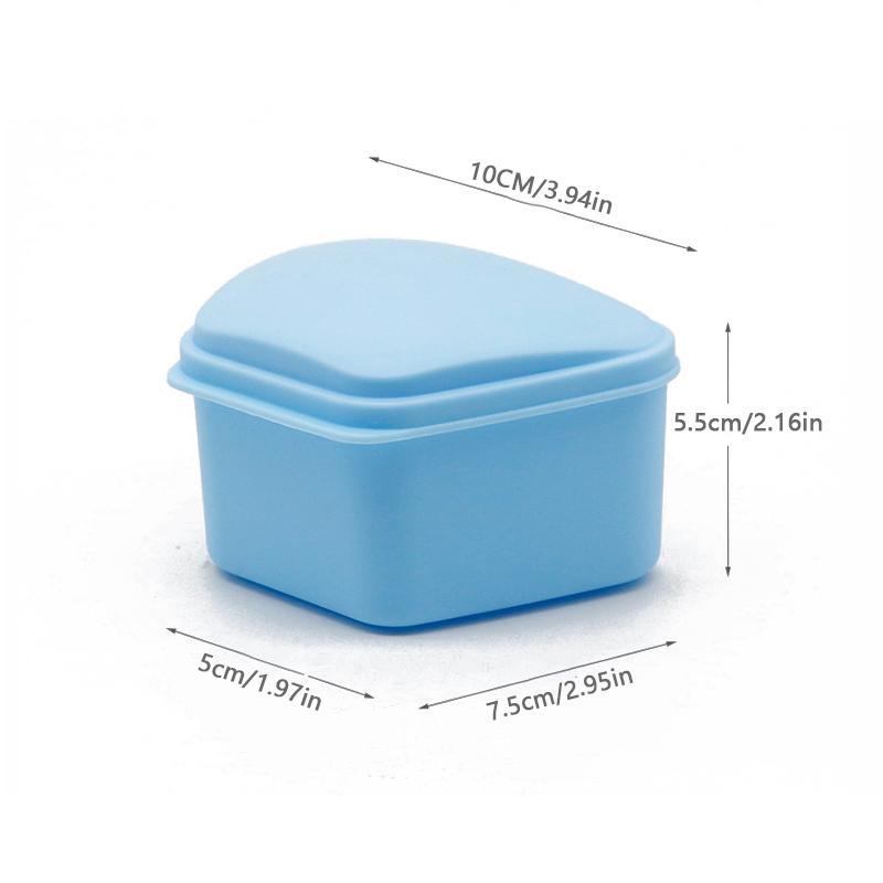1Pcs Tooth Retainer Tooth Box Braces Container Mouthguard Guard Denture Storage Case Clean Organizer Case