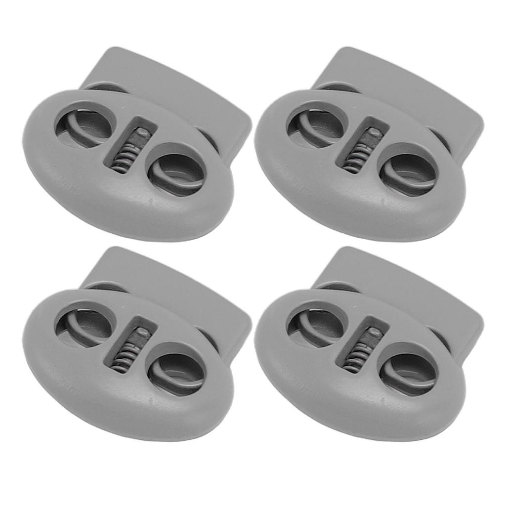 30Pcs Spring Cord Lock Zinc Alloy Durable Multipurpose Spring Toggle Stopper Fastener for Drawstrings Bag Replacement