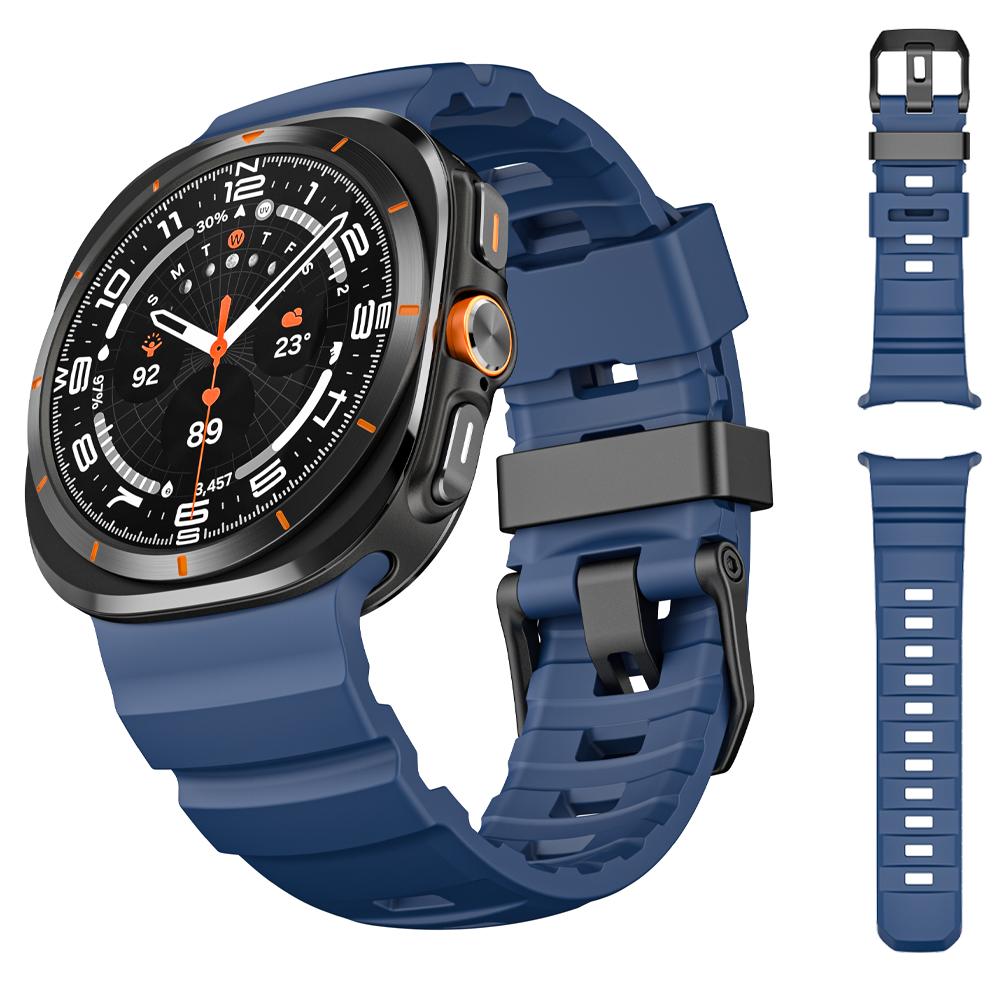 ONETTrail Loop Strap for Samsung Galaxy Watch Ultra 2025 47mm Sport Silicone Bracelet for Galaxy Watch 8 Ultra 47mm Breathable BeltMN