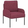 Sofas with Cushions 55 Cm Wine Red Plywood