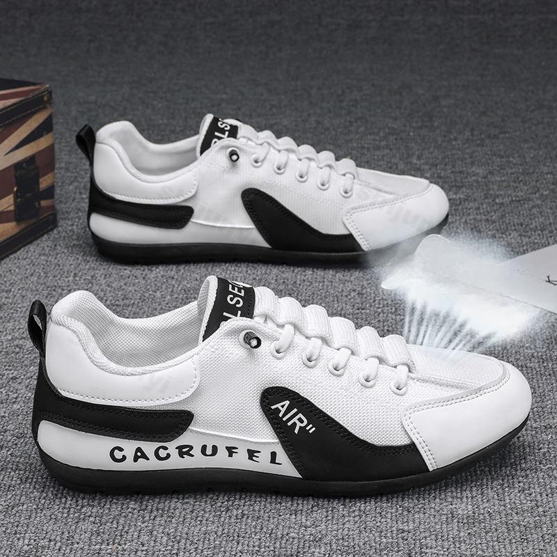 Fashion Men's Sneakers Men's Shoes 2025 New Mesh Breathable Non-slip Walking Shoes Outdoor Casual Shoes Fashion Comfort Flats Loafers