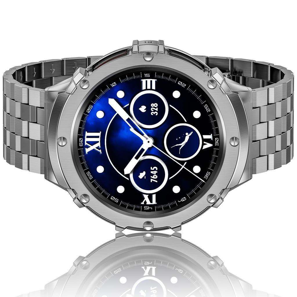 Classic Metal Case+Strap For Samsung Galaxy Watch 5 Pro 45mm Stainless Steel Band Correa Luxury Modification Kit For Samsung Watch 5Pro