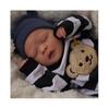(full body silicone-boy) Npk 46cm Reborn Newborn Baby Darren Toy Lifelike Real Soft Touch_usmddsa