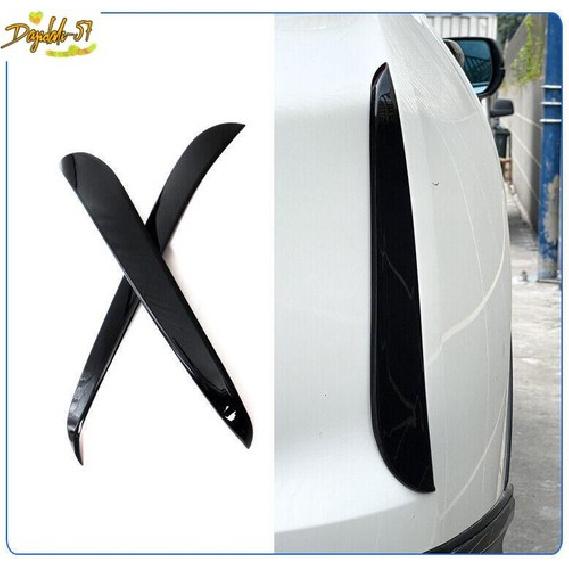 For Honda CRV CR-V 2017 2018- Black Rear Tailgate Trunk Both Side Strip Trim