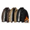 Men's American Style Fleece-Lined Winter Flight Jacket