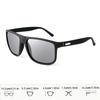 Latest High-quality Fashion Retro Square Unisex Polarized Sunglasses For Driving, Fishing, Traveling, With Glasses Case