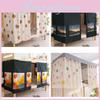 Bed Curtain Blackout Dormitory Upper Bunk Bed Bunk Bed Enclosure Dustproof Top Girl Bedroom Curtain