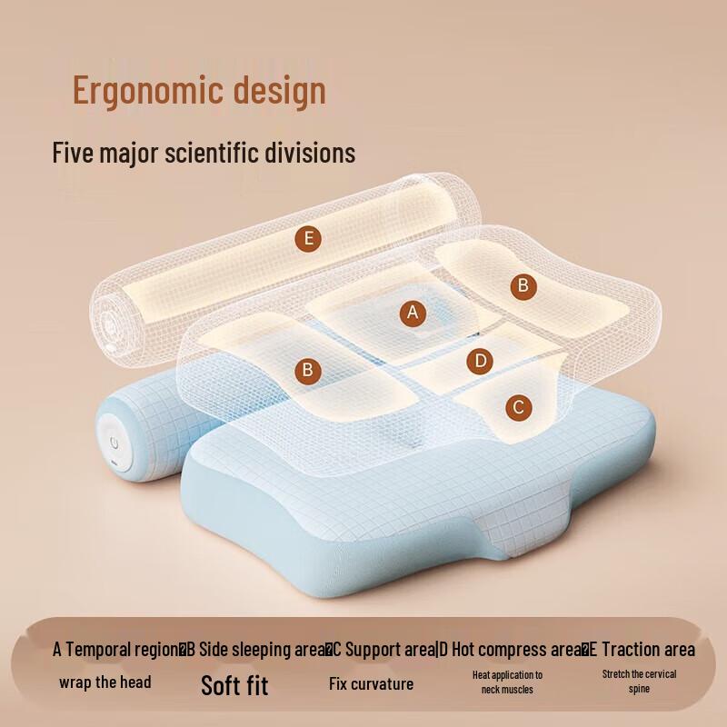 CLORIS Therapeutic Neck Massage Pillow