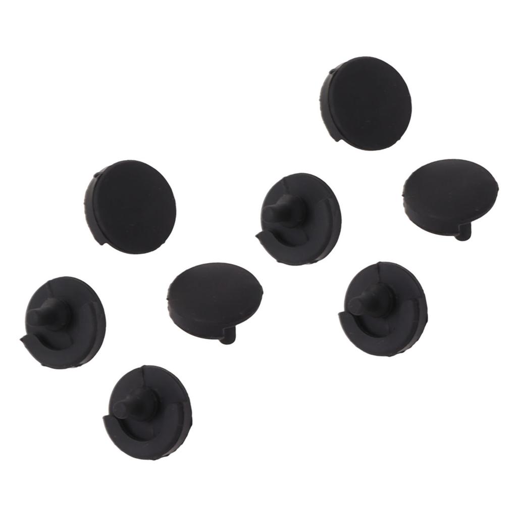 8pcs Fryer Silicone Feet Scratch Proof Round Heat Insulation Kitchen Fryer Tray Feet for Frying Pan Barbecue Pan