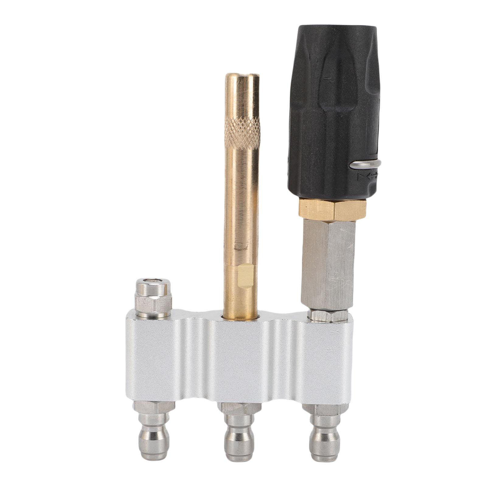 

M5 Twist Nozzle Fit for Ladder Saver Pressure Washer Long Reach Tip 1 4in Quick Connet 3 7GPM