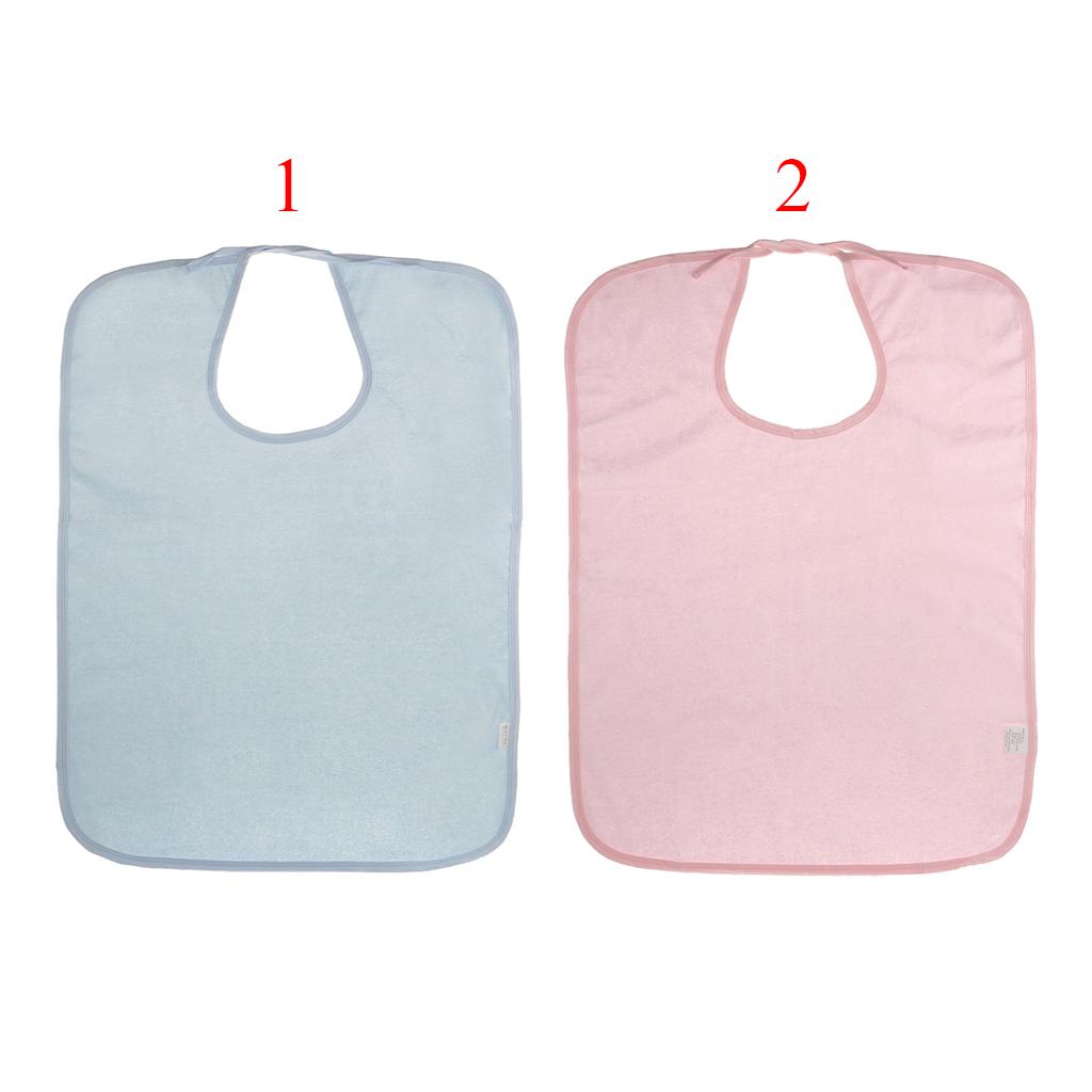 Adult Disability Bib Mealtime Dining Clothes Protective Apron Waterproof Reusable