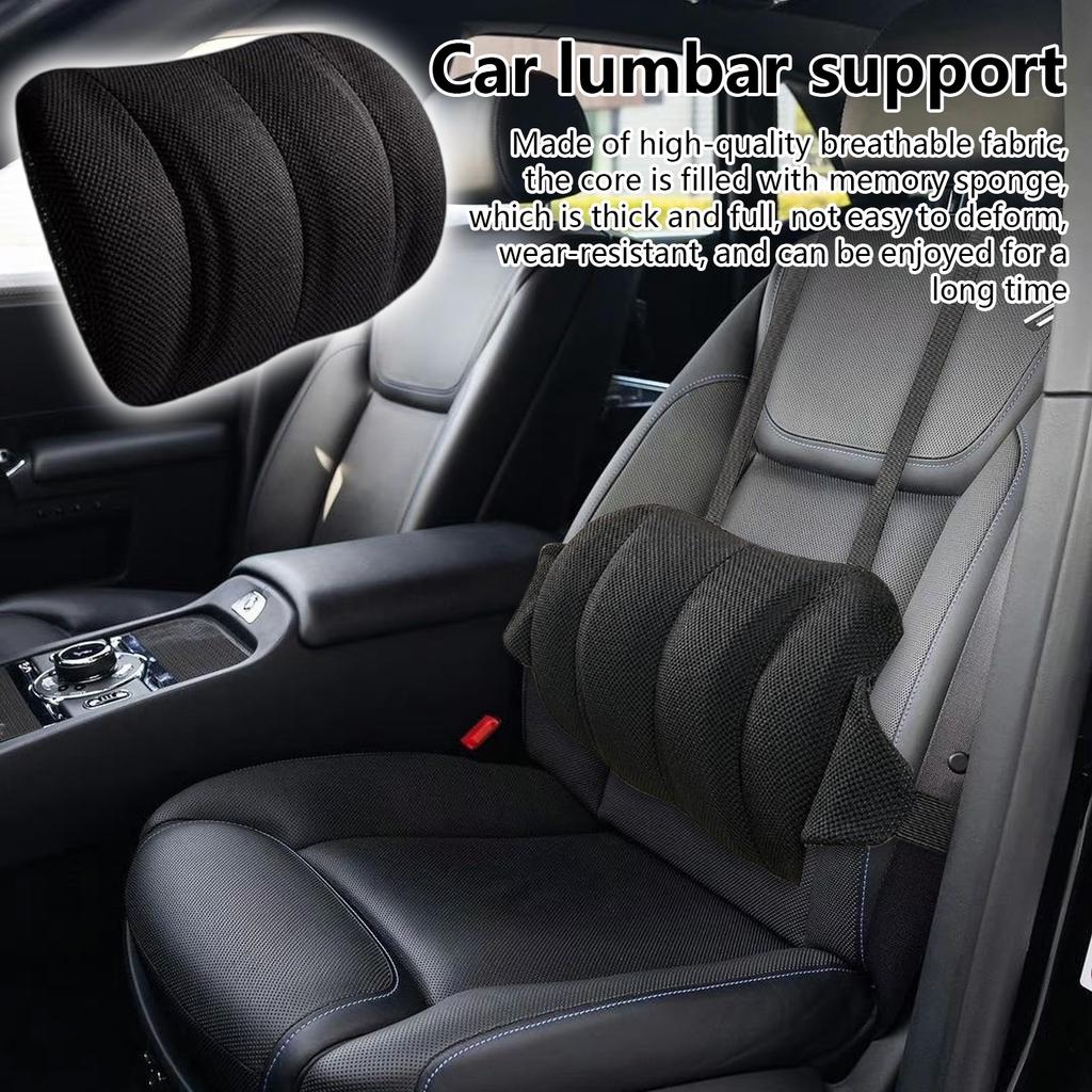 Automotive Lumbar Support, Engineering Seat Cushion, Specializeds Driving Lumbar Protections Backrest Cushion, Memory Cotton Car Lumbar Pillow