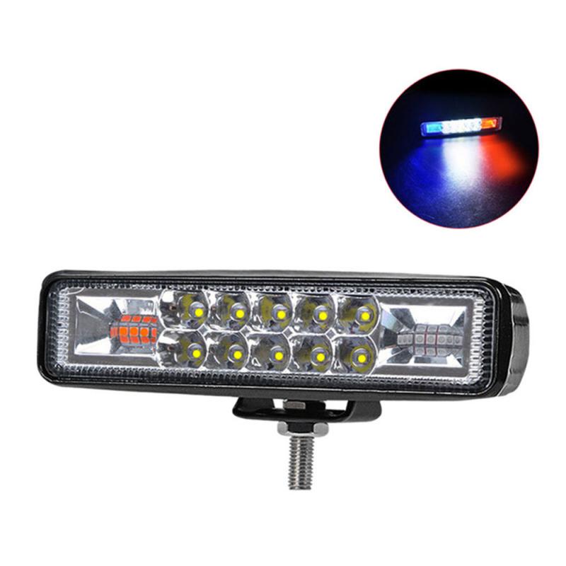 1Pcs 48W LED Work Light Bar Spotlight High Bright DRL Auto Offroad SUV Truck Headlights 4800LM Waterproof Driving Reverse Lamp
