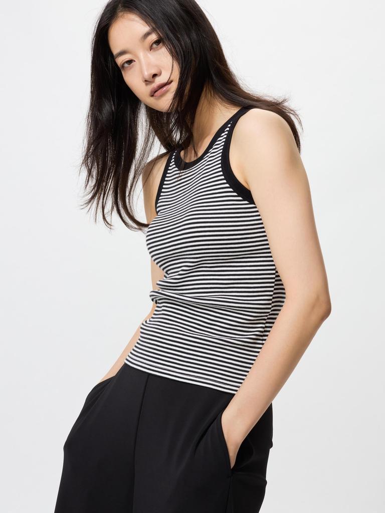 Uniqlo Japan Geripptes BH-Top