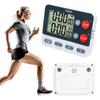 Kitchen Timer Multifunctional Dual Digital Timer with Memory Function Count UP/Down Timer Portable for Workout Sports