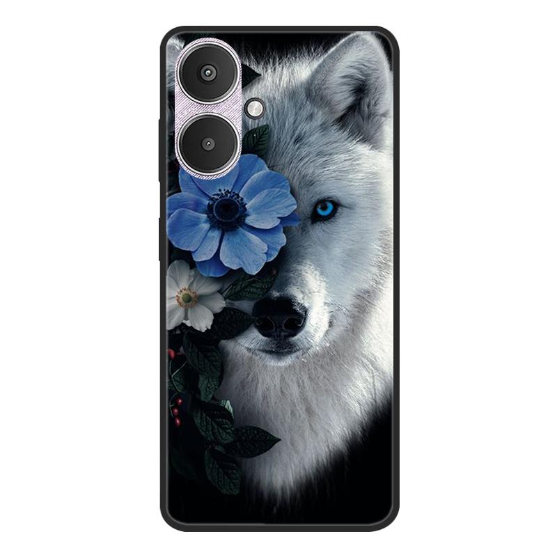 Case For Redmi 13C 5G Case Cool Silicone Protective Cover for Xiaomi Redmi 13C 5G Bumper Redmi13C 13 C 5G Fundas Black Coque