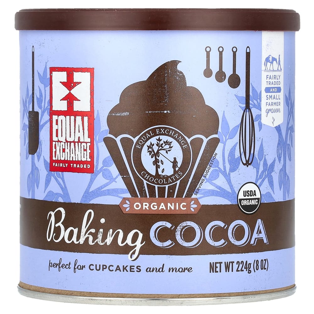 iHerb Equal Exchange Baking Cocoa 8 oz (224 g)