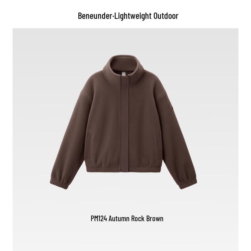 Bananain PM124 Women's Stand-Collar Short Fleece Jacket