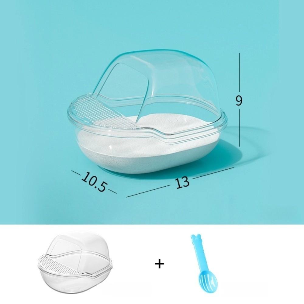 

Пластиковая ванночка для хомяка, многоразмерная клетка для хомяка, коробка, комната с песком для купания, принадлежности для мелких животных S