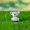 1Pcs Cute Animals Micro Figurine Rabbit Sheep Duck Pig Cat Horse Frog Turtle Snake Koala Mini Ornament Garden Landscape Decor