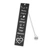 2024 Teacher's Day Engraved Round Pendant Bookmark - Student & Teacher Souvenir Gift