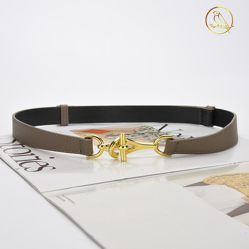 Leather Ladies Adjustable Belt Decorative Shirt With Dress Suit Waist Trendy Belt