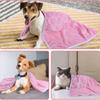 3 PCS Soft and Fluffy Quality Pet Blanket, Cute Paw Print Dog Blanket, Plush Pet Mat, Warm and Comfortable Cat and Dog Blanket