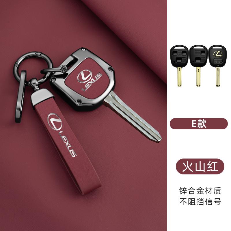 Leren Slimme Afstandsbediening Sleutelhoes Cover Beschermer Shell Houder voor Lexus Old Lingzhi rx330 is200 IS400 Sleutelhanger Auto Accessoires