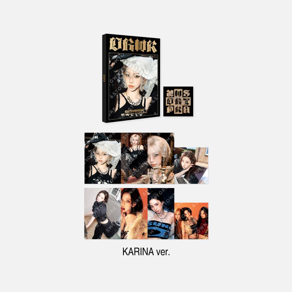 aespa Dirty Work Postcard Set