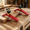 2 Pieces Guide Rail Carpentry Clamp Versatile Aluminum Alloy Pressure