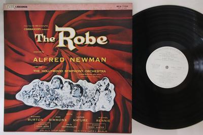 LP Record OST, ALFRED NEWMAN - Robe MCA7156PROMO MCA 1975 Japan Soundtracks & Musicals Used