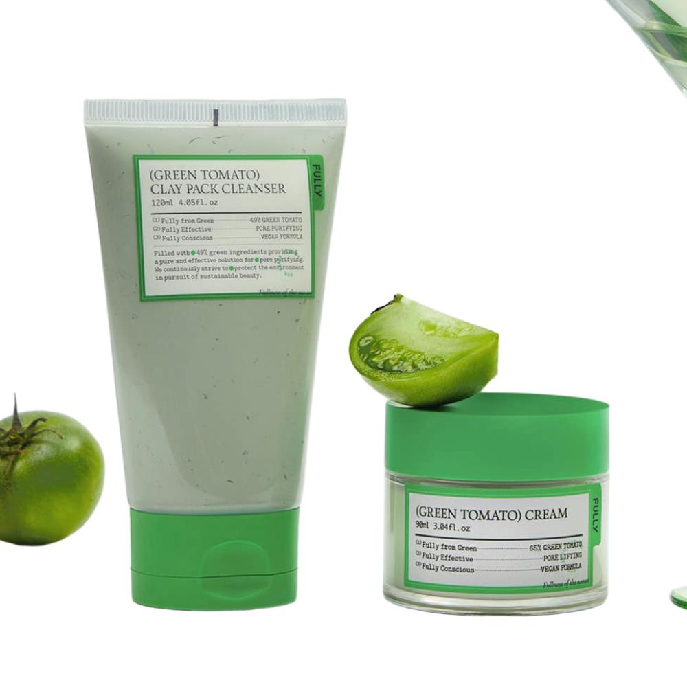 FULLY Green Tomato Smoothie Lip Scrub 12g Lip Exfoliator Dead Skin Cells Care