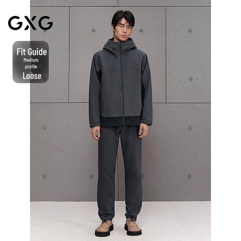 GXG Men's Dark Pattern Textured Commuter Jacket