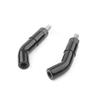 For Harley Davidson Iron Motorbike Mirror Stem Extenders  1200 XL1200NS 2018-  Aluminum Black