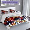 Lamine Yamal Football Graphic Bedding Set,Cozy Bed Linen for Teen Boys Bedroom Decoration,Perfect Birthday Gift,Washable Duvet Cover with Pillowcases,