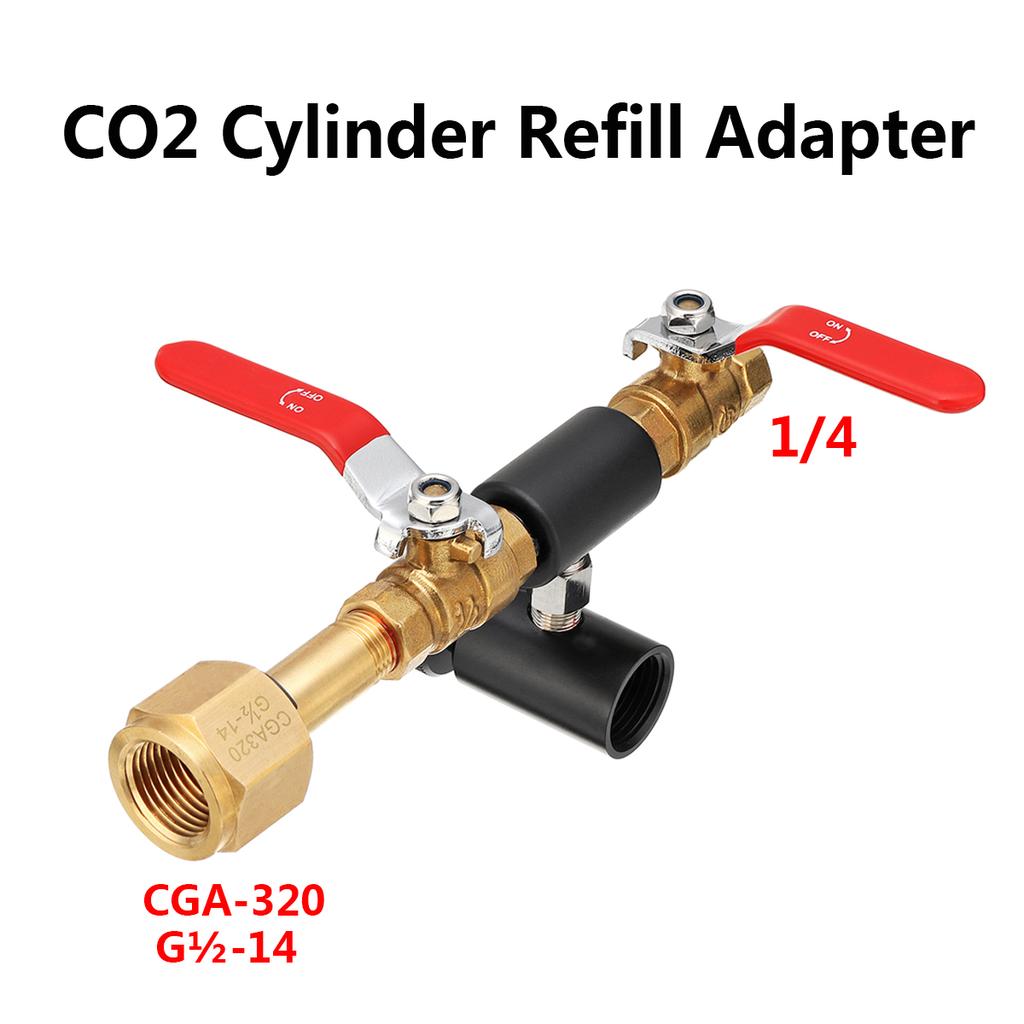 Regolatore di gas mini regolatore di gas CO2 per homebrew con blocco della sfera di gas del barilotto corny Regolatore di gas mini regolatore di gas CO2 per homebrew con blocco della sfera di gas del barilotto corny