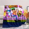 1PC  Stumble Guys Leap Blanket, High Quality Comfortable for All Seasons, Home Decor, Warmth and Comfort