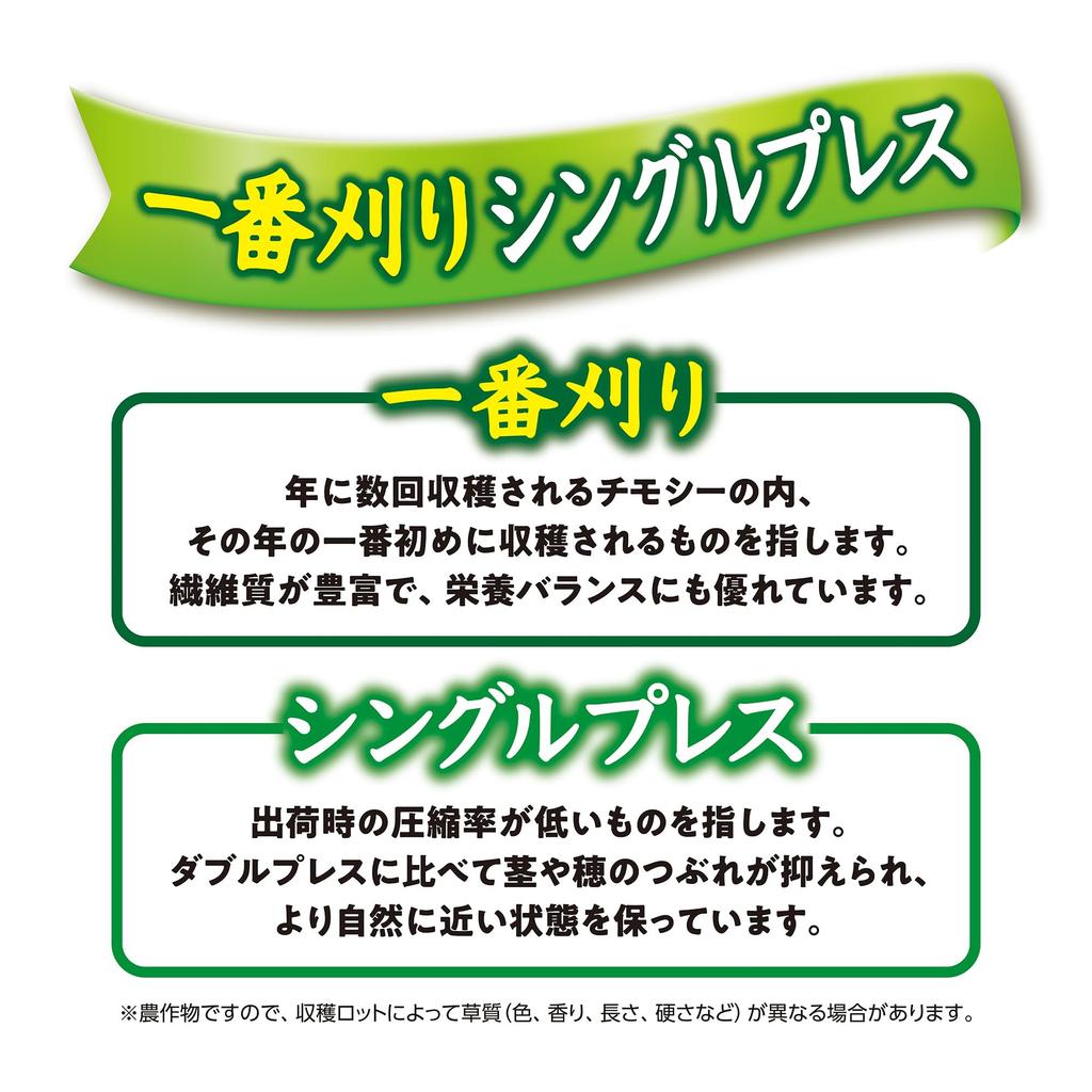 Minimal Land Bunny Grade Timothy Hay 3kg + 100g Extra [Amazon.co.jp Exclusive]