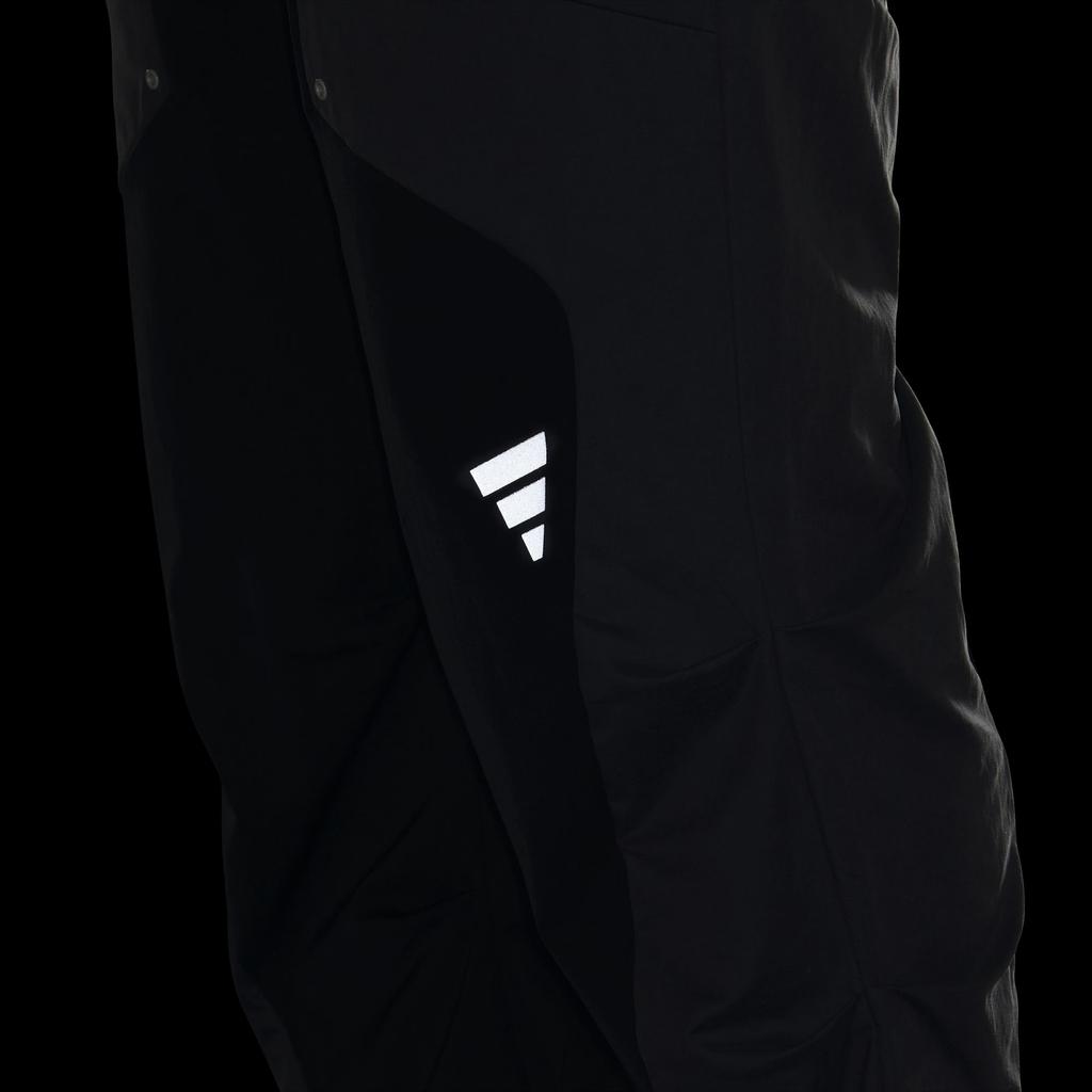 Adidas Fustl P Wv Pt4 Άνετο Casual Loose Ευέλικτο Παντελόνι Εργασίας Ανδρικό Παντελόνι Carbon-Black JM6160