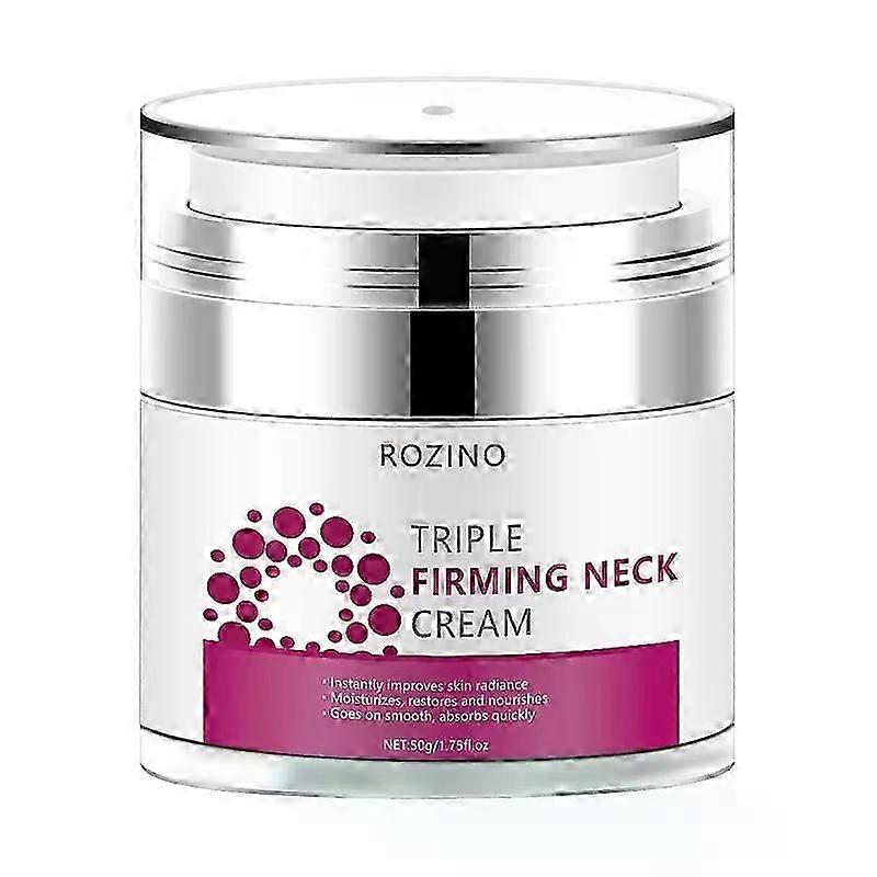 Neck Firming Cream - Natural Anti-Aging Facial Moisturizer with Vitamin E & Avocado oil - Day & Night Anti-Wrinkle Cream - Firming, Hydrating Face Cre