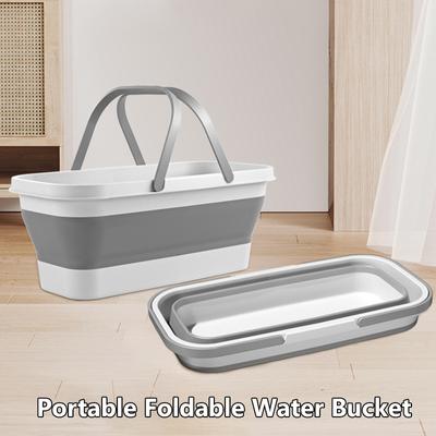 Portable Foldable Mop Bucket Multifunction Car Wash Basin Camping Fishing Cleaning Household Item Collapsible Washing Bucket