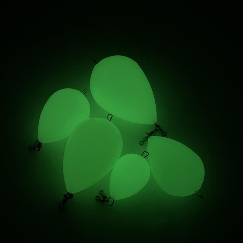 Perfectly Balanced Night Fishing Luminous Egg Float for Accurate Casting