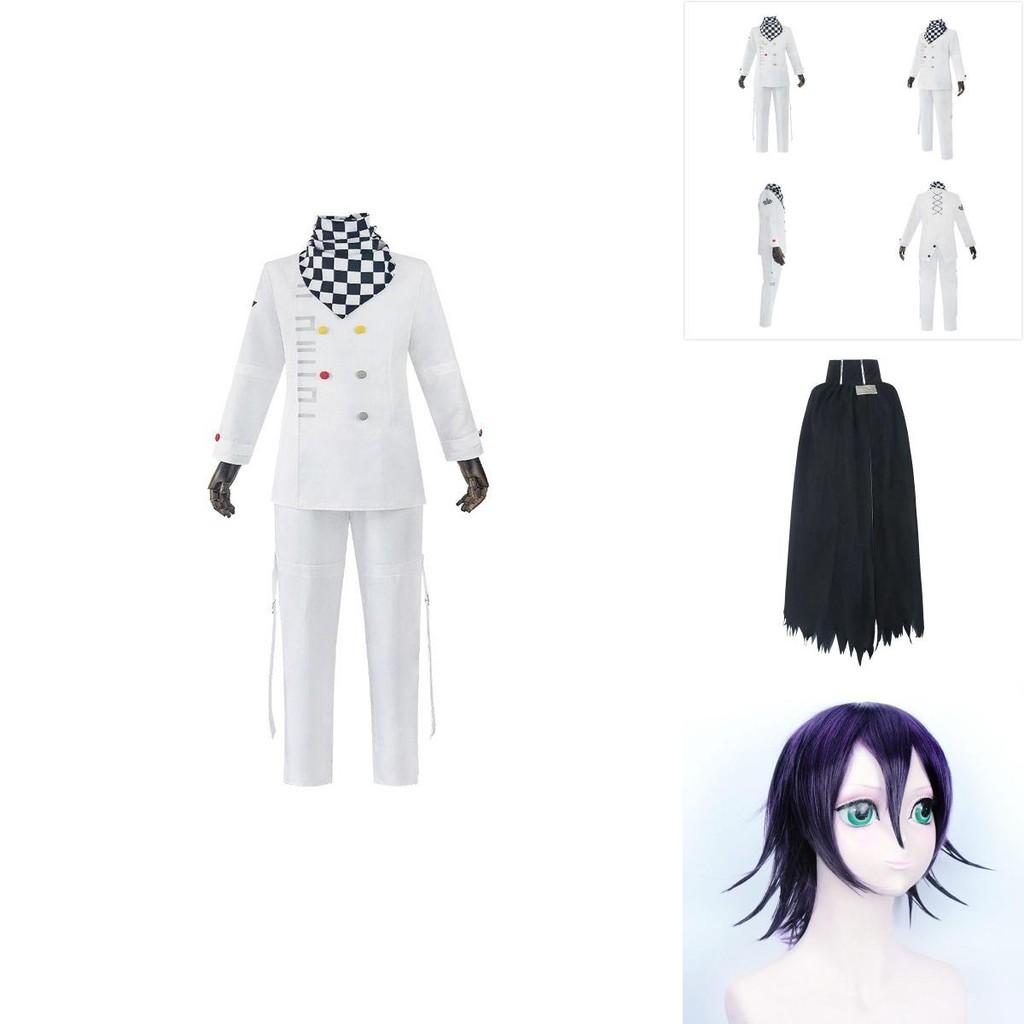 Unisex Danganronpa V3 Ouma Kokichi Cosplay Costume With Detailed Accessories