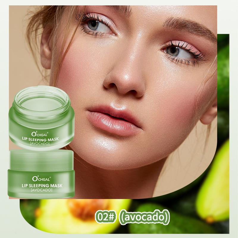 

OCHEAL Jelly Repair Lip Mask: Moisturizing, Nourishing, Exfoliating, and Lightening. авокадо