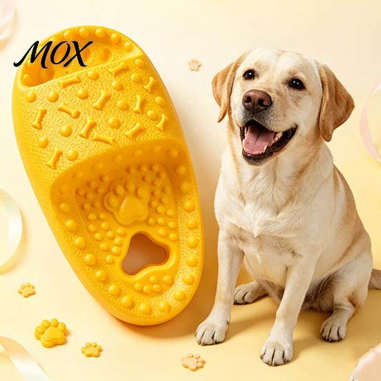 Gum Massaging Dog Toy for Anxiety Floating Slipper Toy, Textured Chew Water Pool Pet Dental Care Chewing Interactive Fetch Small And Medium Dogs Toys