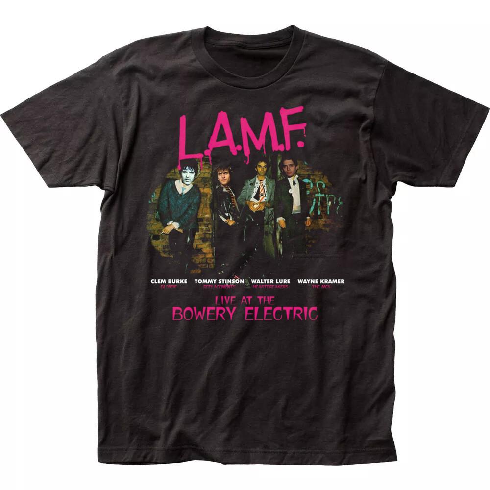 HOT Clem Burke Album Maglietta Nera Cotone Taglia Unica HRN20 T-Shirt Unisex
