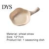 Dish Seasoning Plate Flower Shape with Handle Small Floral Size Plates Serving Saucers Bowl for Sauce