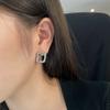 Tancise Ins 925 Sterling Silver Zircon Earrings Drop Earrings For Women Wedding Party Gifts